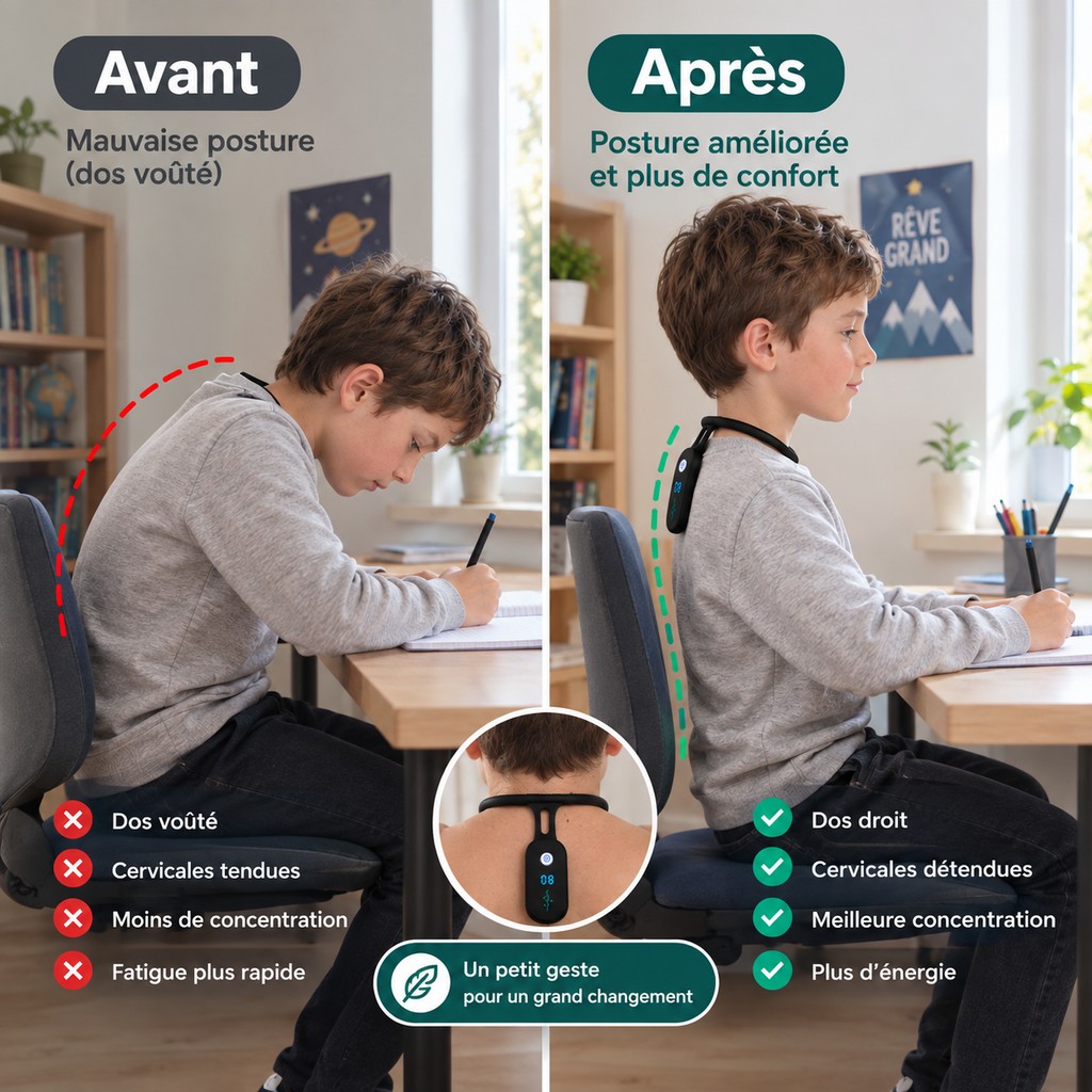Posturia, accessoire de bien-être pour un meilleur maintien de la posture au quotidien